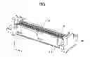 Fig. 02 - Connector including module that includes molded part insert-molded with contacts each including first contact part, second contact part, and body that extends between first and second contact parts and includes spring portion greater in width than first and second contact parts