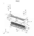 Fig. 03 - Connector including module that includes molded part insert-molded with contacts each including first contact part, second contact part, and body that extends between first and second contact parts and includes spring portion greater in width than first and second contact parts