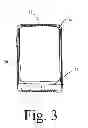 Fig. 04 - One piece co-formed exterior hard shell case with an elastomeric liner for mobile electronic devices