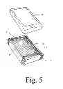 Fig. 06 - One piece co-formed exterior hard shell case with an elastomeric liner for mobile electronic devices
