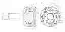 Fig. 01 - Fixed type constant-velocity universal joint