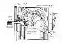 Fig. 01 - Infinitely variable traction drive employing alternate steerable rollers
