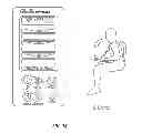 Fig. 13 - Systems for simultaneously contracting body core muscles and a computerised instructional unit for facilitating same