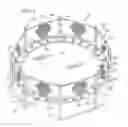 Fig. 02 - Trampoline or the like with enclosure