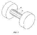 Fig. 02 - Embedded Shelf On Exercise Equipment With Individual Gripping Members For Each Hand