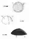 Fig. 47 - Extracorporeal pressure shock wave devices with multiple reflectors and methods for using these devices