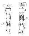 Fig. 10 - Components and methods for accommodating guidewire catheters on a catheter controller system