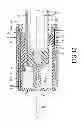 Fig. 13 - Needle protecting module of an injecting device and an injection device with a needle protecting module