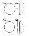 Fig. 02 - Soft filled prosthesis shell with discrete fixation surfaces