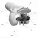 Fig. 01 - Anatomically guided instrumentation for trochlear groove replacement