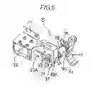 Fig. 06 - Brake system of wire reel in reinforcing bar binding machine