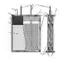 Fig. 01 - Anodic compartment for metal electrowinning cells