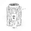 Fig. 07 - Method of making a log insulator