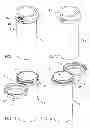 Fig. 02 - Child-resistant container with hinged closure