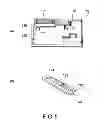 Fig. 06 - Holding platform for mobile information terminals, desktop telephone, and fixing method connector for mobile information terminals