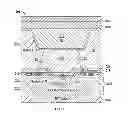 Fig. 12 - Display with integrated pressure sensing utilizing capacitive coupling to circuit elements