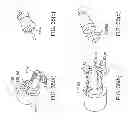 Fig. 44 - Security apparatus for securing a portable electronic device