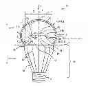 Fig. 01 - Lighting device with broad light distribution