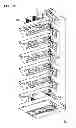 Fig. 33 - Slidable telecommunications tray with cable slack management
