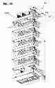 Fig. 35 - Slidable telecommunications tray with cable slack management