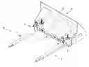 Fig. 01 - Clamp-on fork lift attachment with stabilizer bar
