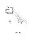 Fig. 11 - Golf swing training device for improving set up and swing plane of a golf swing