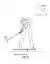 Fig. 13 - Golf swing training device for improving set up and swing plane of a golf swing