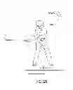Fig. 14 - Golf swing training device for improving set up and swing plane of a golf swing