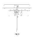 Fig. 23 - Golf swing training device for improving set up and swing plane of a golf swing