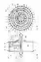 Fig. 14 - Mechanism for transmitting a rotary movement with variable transmission ratio