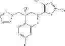 Fig. 35 - Optically active fluconazole analogues containing thiophenes as antifungal agents