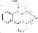 Fig. 47 - Metal complexes of cyclometallated imidazo[1,2-f]phenanthridine and diimidazo[1,2-a:1′,2′-c]quinazoline ligands and isoelectronic and benzannulated analogs thereof