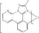Fig. 95 - Metal complexes of cyclometallated imidazo[1,2-f]phenanthridine and diimidazo[1,2-a:1′,2′-c]quinazoline ligands and isoelectronic and benzannulated analogs thereof