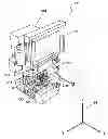 Fig. 01 - De-swage machine for removal of a head from a head stack assembly and method of using the same