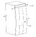 Fig. 01 - Sliding lavatory pocket door