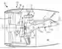 Fig. 01 - Reverse flow gas turbine engine airflow bypass