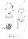 Fig. 02 - Lid structure configured for easy disassembly and cleaning
