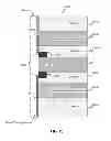 Fig. 15 - Simultaneous and selective wide gap partitioning of via structures using plating resist