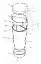 Fig. 01 - Dual lumen storage and waste container