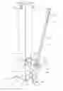 Fig. 01 - Trailer jack plunger pin release lever system