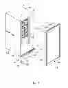 Fig. 02 - Electronic device enclosure with door