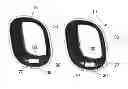 Fig. 01 - Window module for an aircraft or spacecraft
