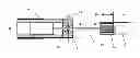 Fig. 01 - NMR probe head with variable RF resonant circuit capacitor which can be adjusted in steps via a piezo-electric actuator