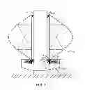 Fig. 02 - Energy-storing and power-generating system and method for a vertical-axis wind generator