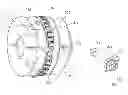 Fig. 01 - Outboard insertion system of variable guide vanes or stationary vanes