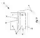 Fig. 06 - Harness assembly having a deployable inflatable life raft attached thereto