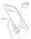 Fig. 09 - Electronic device with through-display near field communication capability