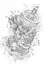 Fig. 07 - Transmission with reverse drive assembly
