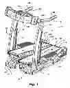 Fig. 02 - Upper body exercise and flywheel enhanced dual deck treadmills