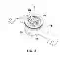 Fig. 03 - Clamping apparatus for carrying a disk in an optical disk drive